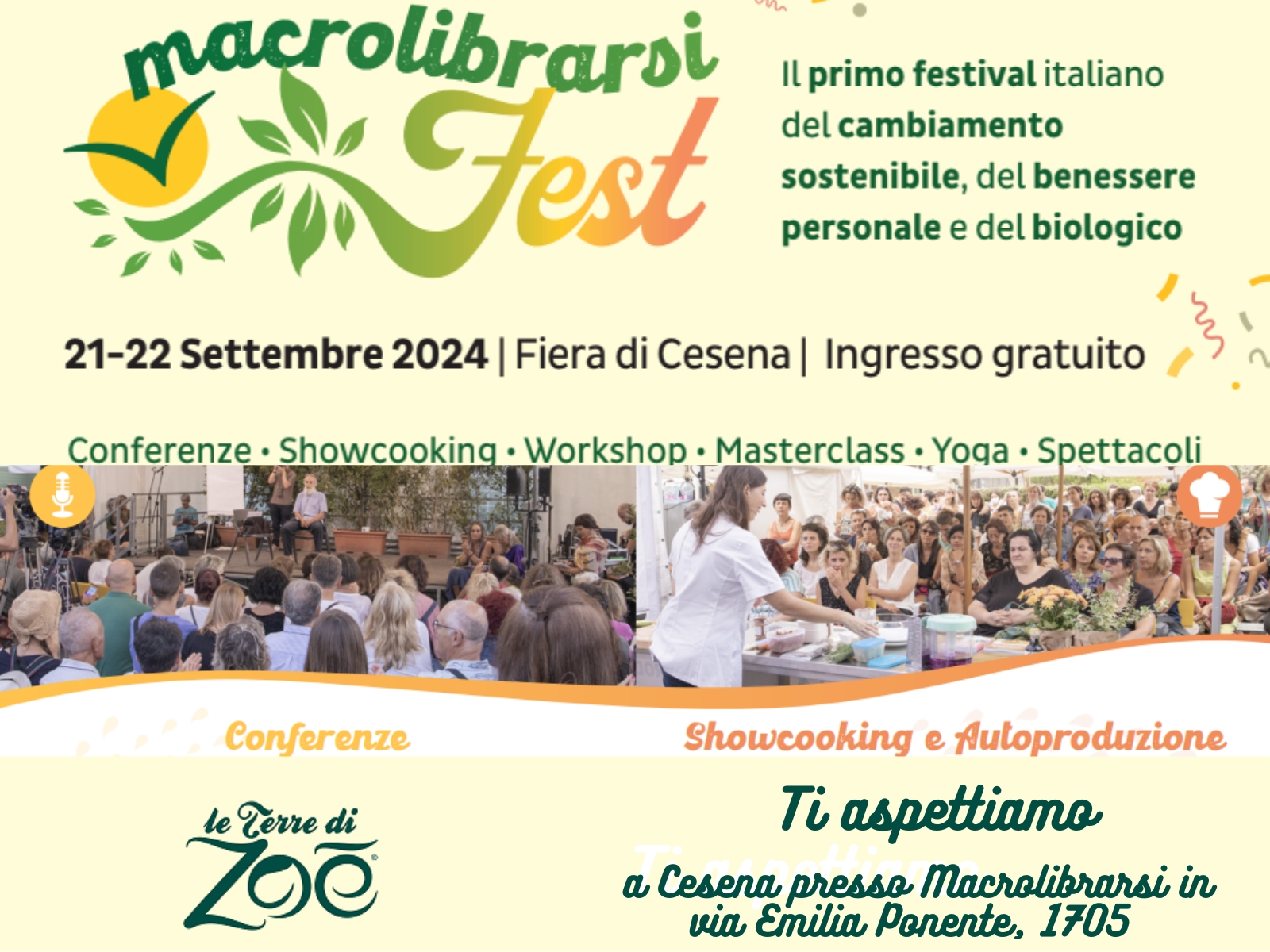 Macrolibrarsi Fest 2024 - Noi ci saremo Le terre di zoè