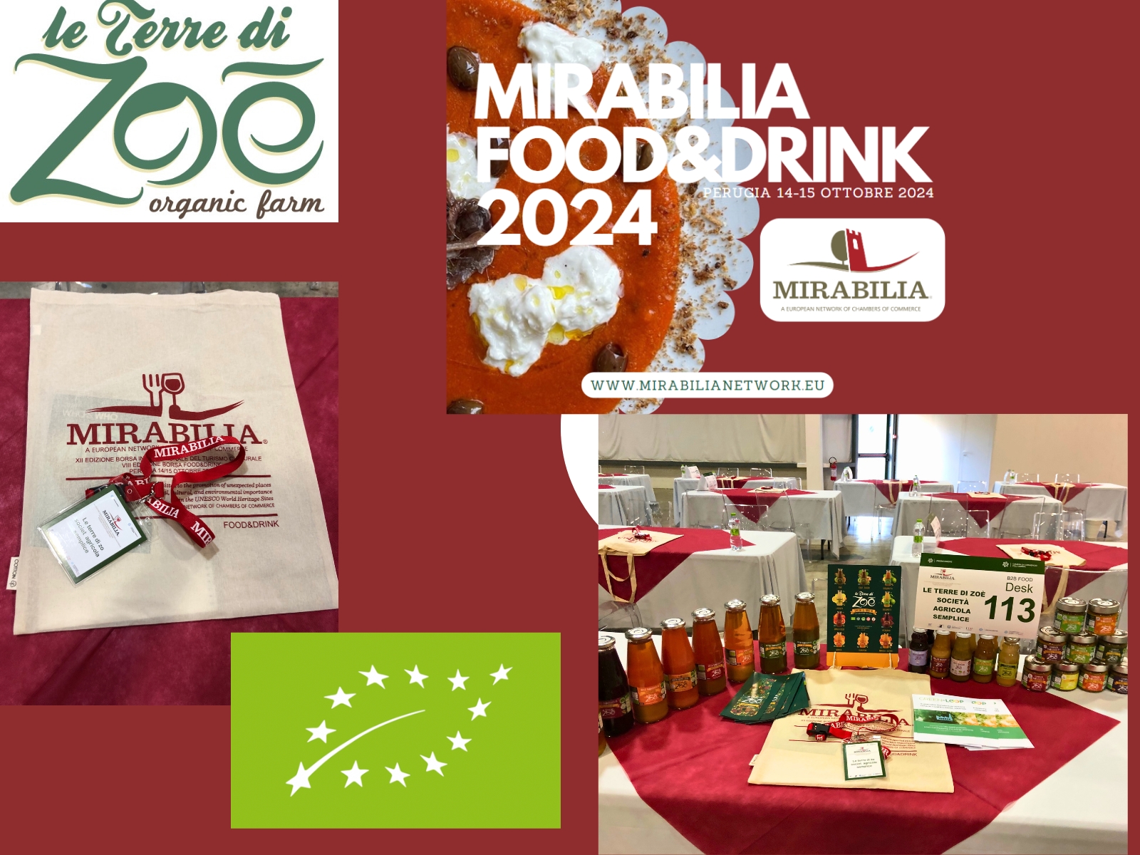 Mirabilia Food&drink - Perugia 14-15 Ottobre 2024 Le terre di zoè