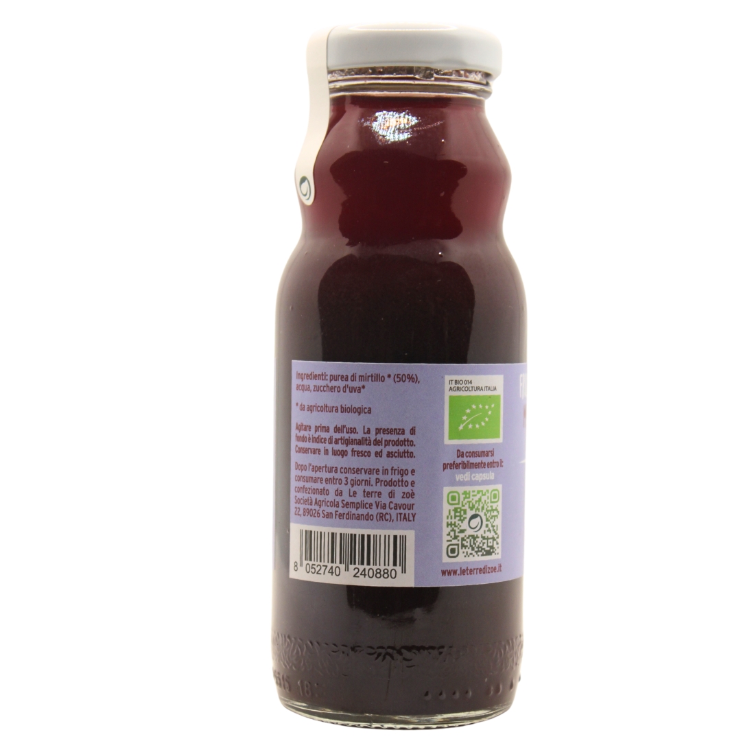 Blueberry Smoothie 200ml Le terre di zoè 1