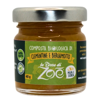 Tris degustazione Composte Clementine Mix 40g(Bergamotto, Liquirizia e Peperoncino) Le terre di zoè 1